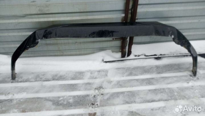 Спойлер переднего бампера Toyota Prado