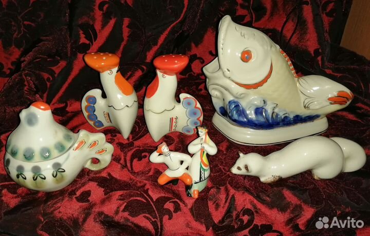 Статуэтки фарфоровые СССР