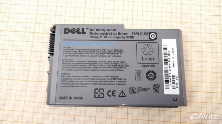 АКБ для dell C1295 б/у