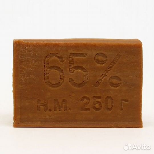 10 шт.) Мыло хозяйственное твердое 65, без упаковк