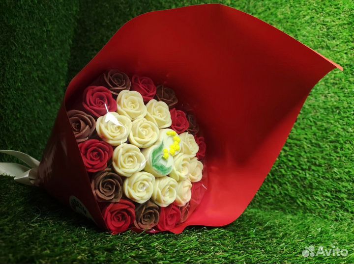 Шоколадный Букет к 8 Марта (Бельгийский Шоколад)