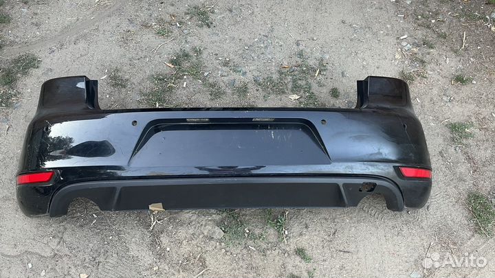 Задний бампер golf 6 gti