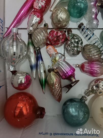 Елочные игрушки СССР в реставрацию