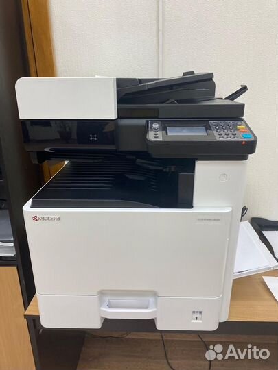Мфу лазерный цветной kyocera ecosys M8124cidn