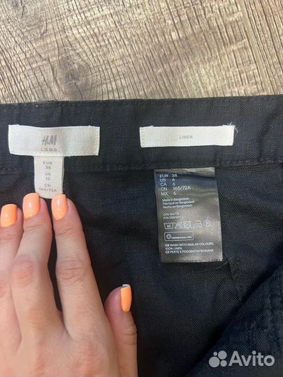 Юбка лен hm