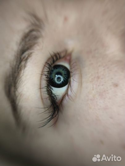 Наращивание ресниц,оформление/окрашивание бровей