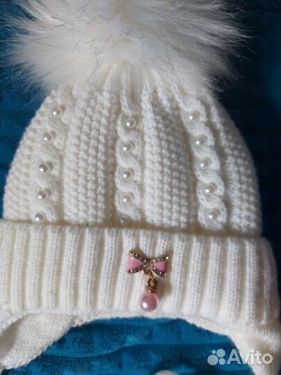 Шапка для девочки от рождения