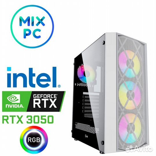 Компьютер i3 10100F + RTX3050
