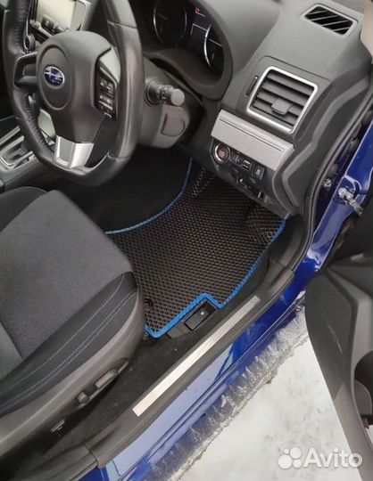 Ковры EVA LADA vesta с бортом - 1 эва