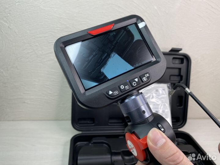 Эндоскоп поворотный 6,2мм с дисплеем