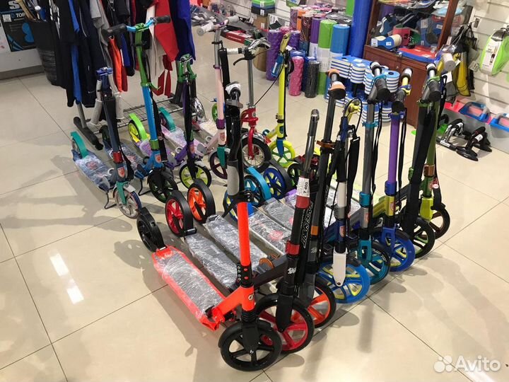 Самокат, новые - огромный выбор