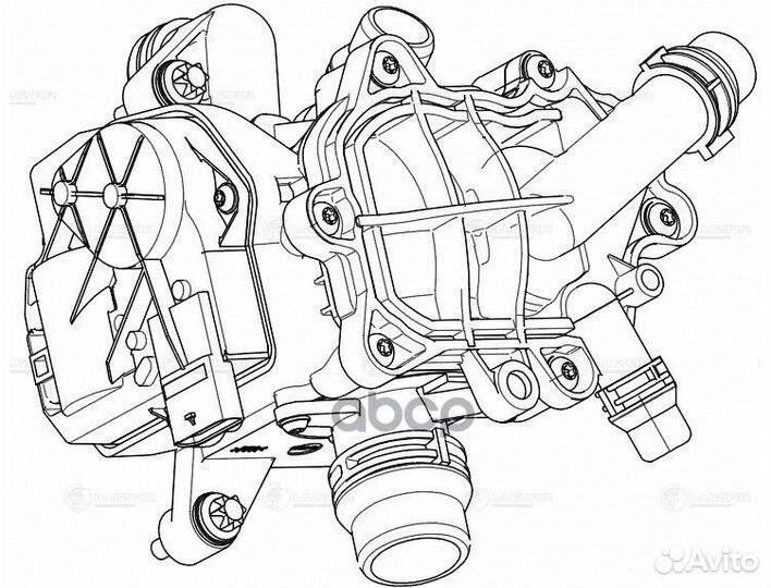 Термостат BMW 3 (F30) (11) /X3 (G01) (17) /5 (G