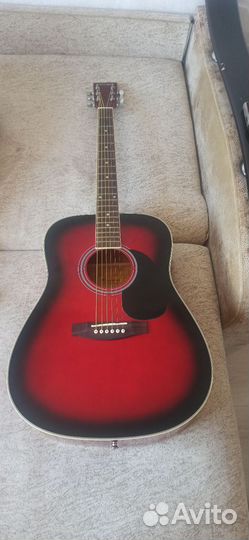 Гитара homage lf-4111-RED-SB