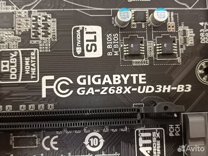 Материнская плата c процессором i7