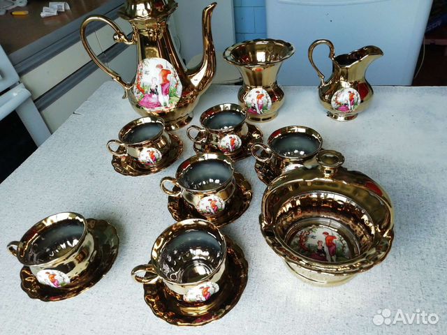 Чайный кофейный сервиз СССР купить в Самаре | Товары для дома и дачи ...