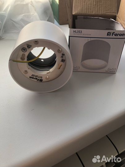 Светильник дпо-12w GX53 белый (HL353) спот