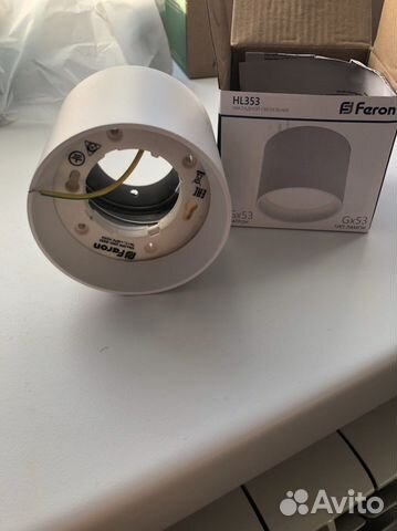 Светильник дпо-12w GX53 белый (HL353) спот