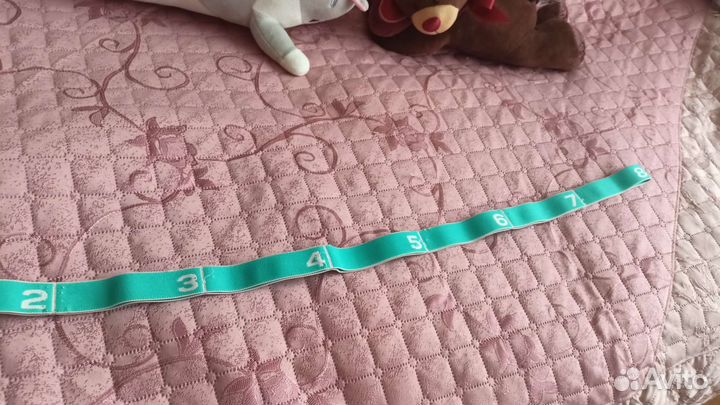 Резинка для растяжки с петлями