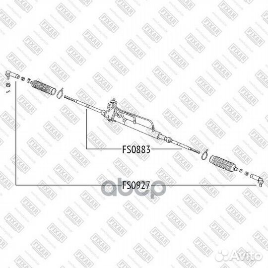 Наконечник рулевой тяги nissan almera 00- лев