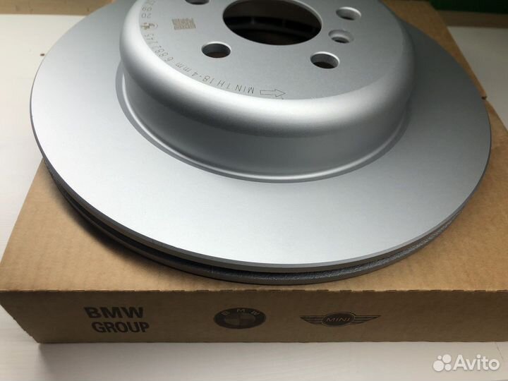 Диск тормозной задний 34216882246