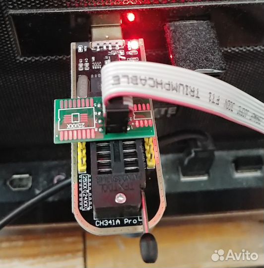 Прошивка bios на программаторе