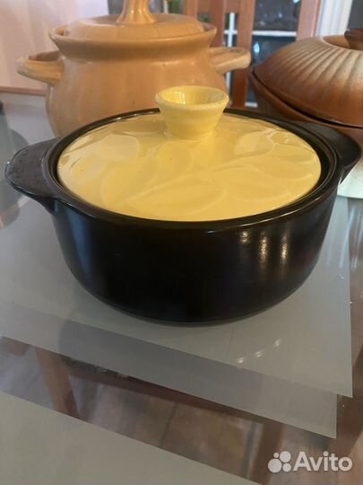 Кастрюля керамическая