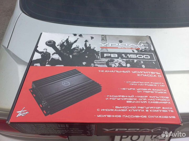 Сабвуфер 2/12 и усилитель