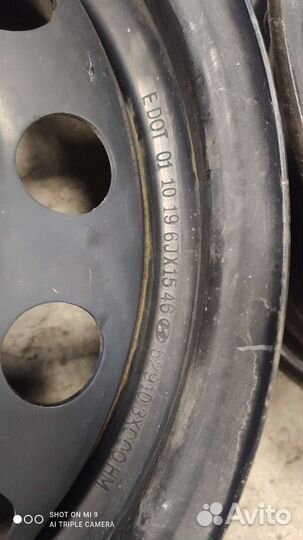 Диски Kia Hyundai R15