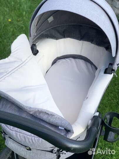 Коляска stokke trailz 2 в 1 люлька автолюлька
