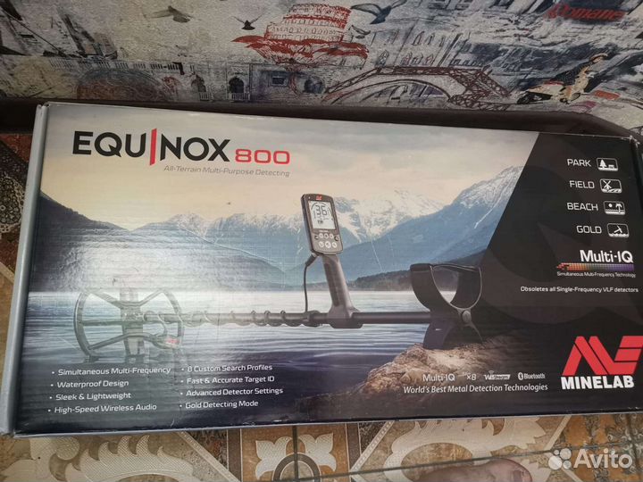 Металлоискатель minelab equinox 800