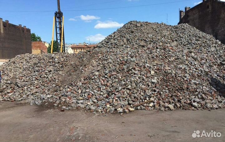 Дробленный бетон