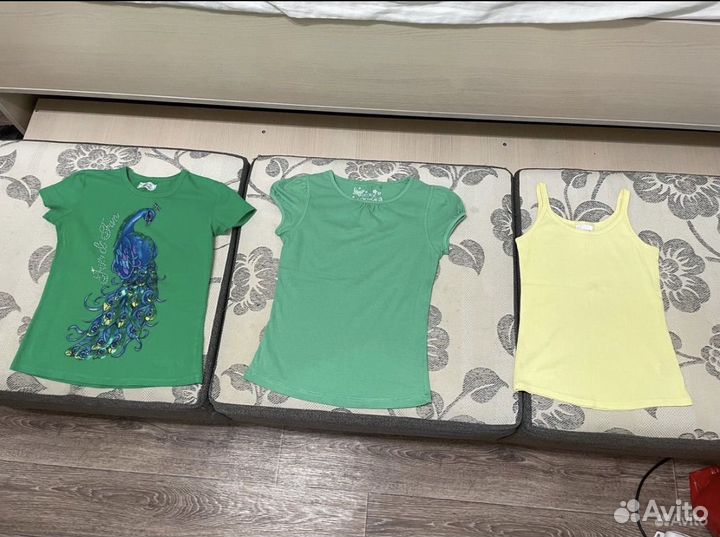 Вещи пакетом на девочку 140, 146, 152