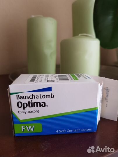 Контактные линзы 1 пара -4.25