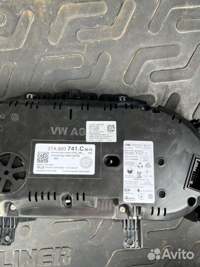 Приборная панель audi volkswagen