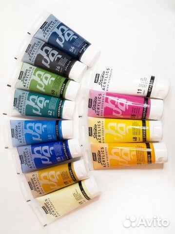 Краски акриловые pebeo