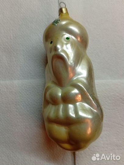 Советские ёлочные игрушки на подвесе