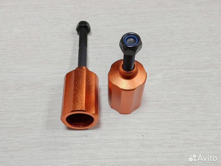 Пеги для самоката Tech Team (две пегги и две оси)