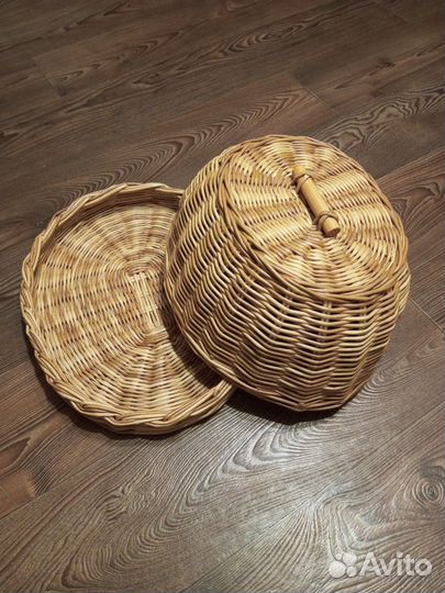 Хлебница плетеная
