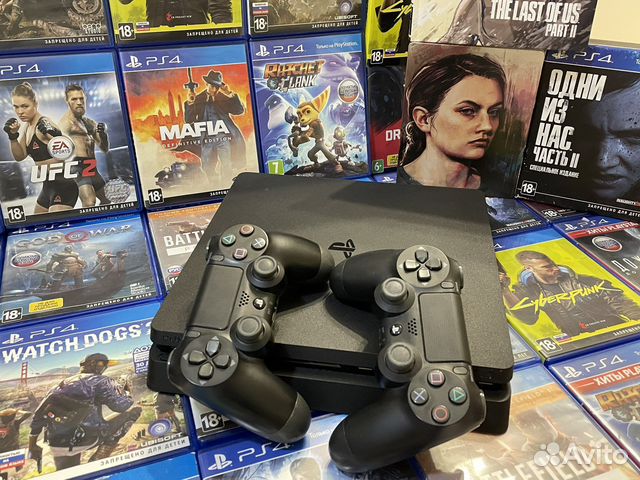 Sony playstation 4 1Tb + 10Игр+Гарантия