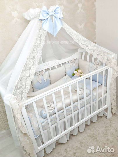 Бортики в кроватку