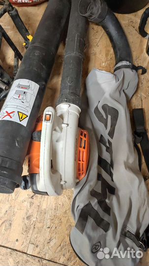 Бензиновая воздуходувка stihl