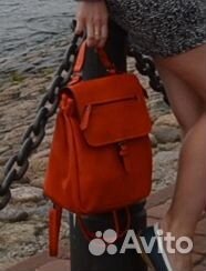 Рюкзак женский кожаный