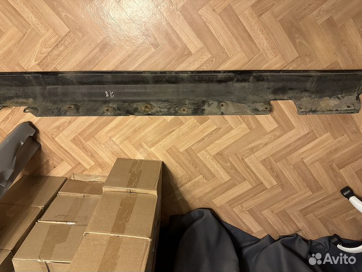 Накладка на порог М-тех Е46 Левая