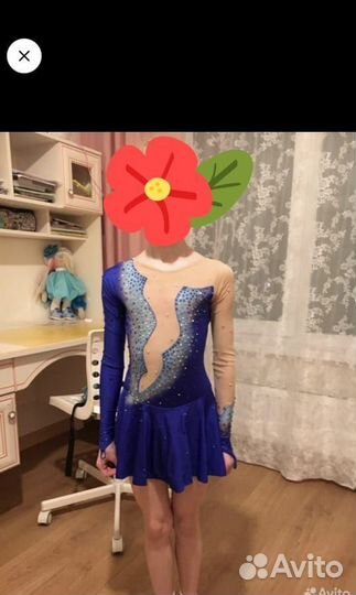 Платье для выступлений фигурного катания 134 140