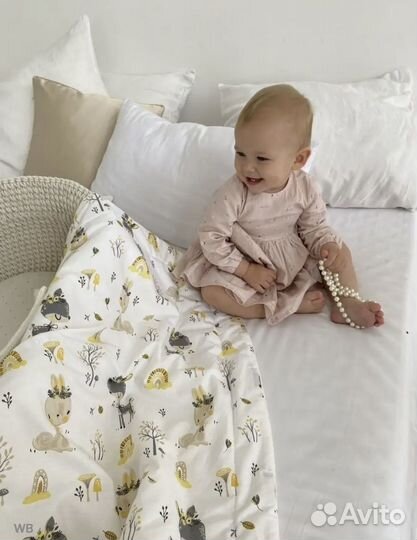 Плед детский на выписку турция