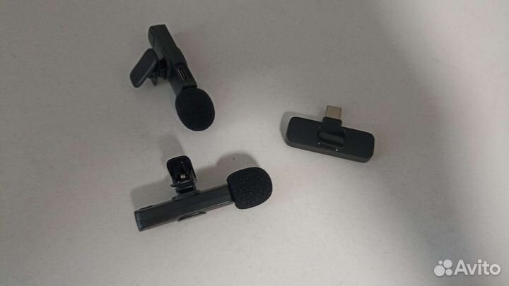 Петличный беспроводной микрофон type-c