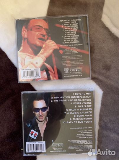 Cd компакт диски музыка u2