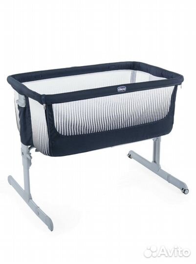 Новая детская кроватка Chicco next to me Air