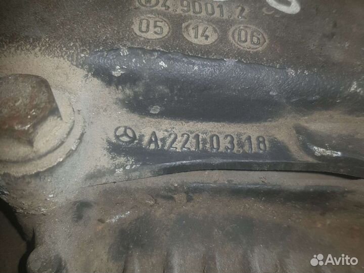 Редуктор заднего моста mercedes-benz S500 221 куз