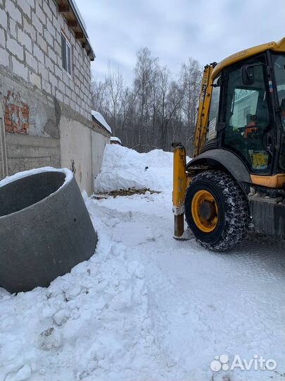 Септик под ключ из жби колец